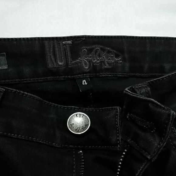 Kut From The Kloth Farrah Baby Bootcut Jeans Sz 4 - Picture 8 of 13
